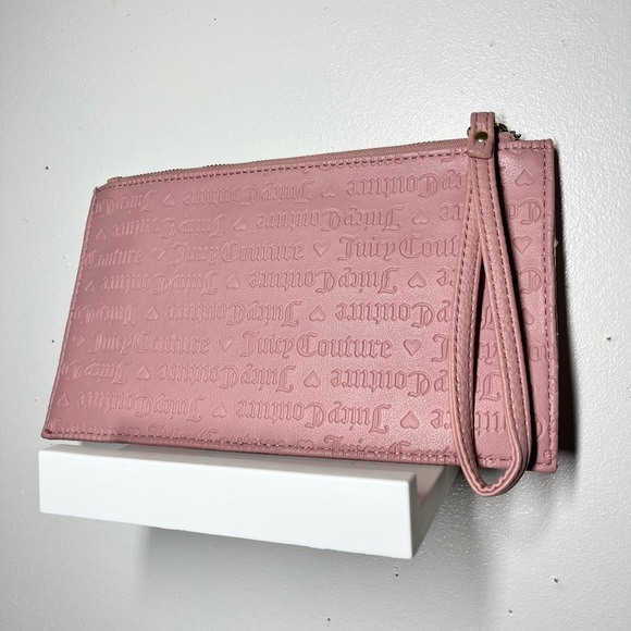 Juicy Couture Dusty Pink Large Wristlet/Wallet - Picture 4 of 9